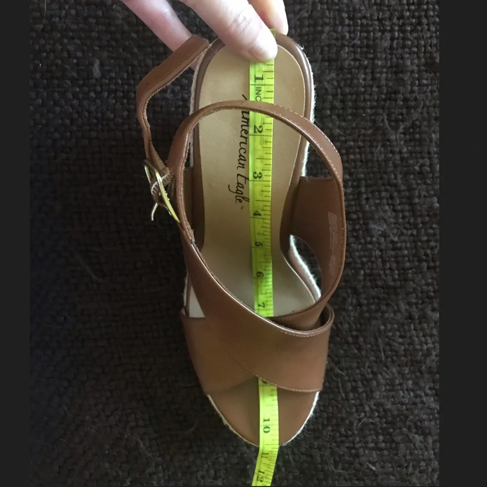 American Eagle Brown Wedges - Picture 8 of 8